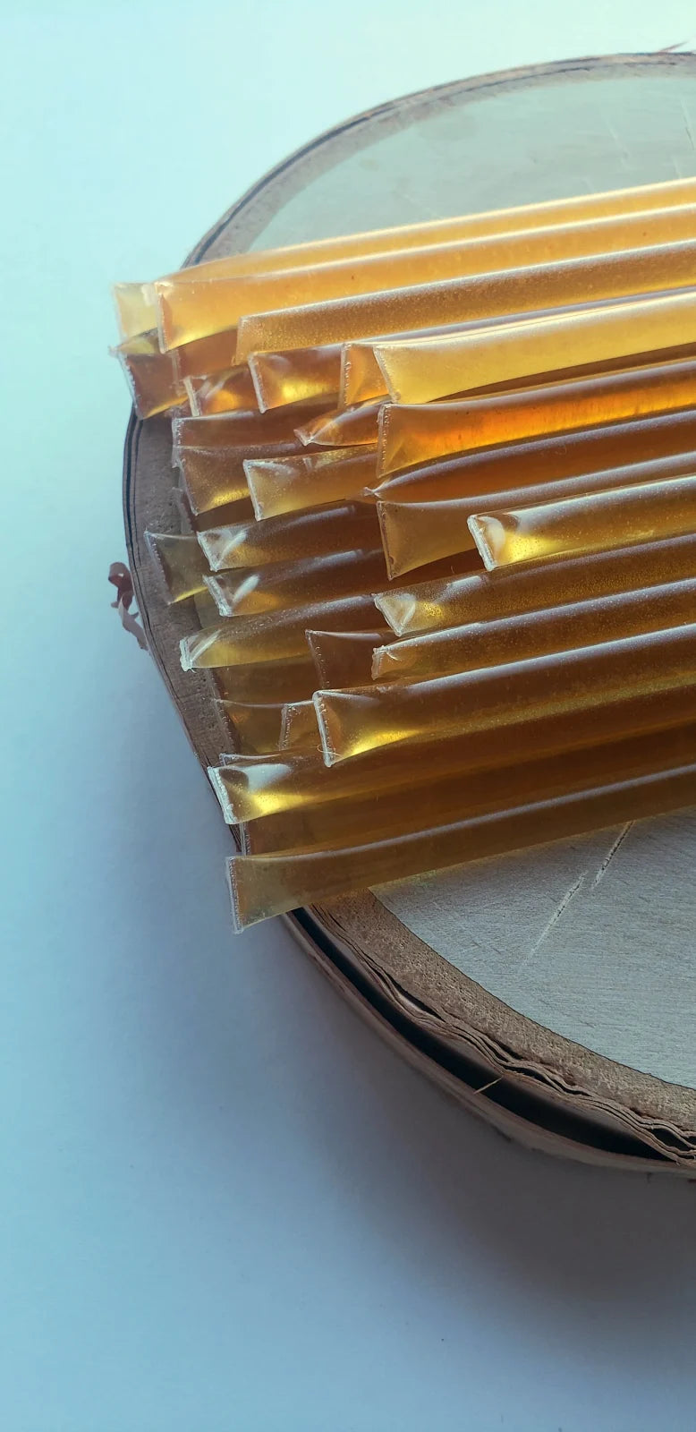 Spicy Hot Gourmet Infused Honey | Honey Sticks | Raw Pure Local | Artisan | Hand Crafted | Small Batches image 0