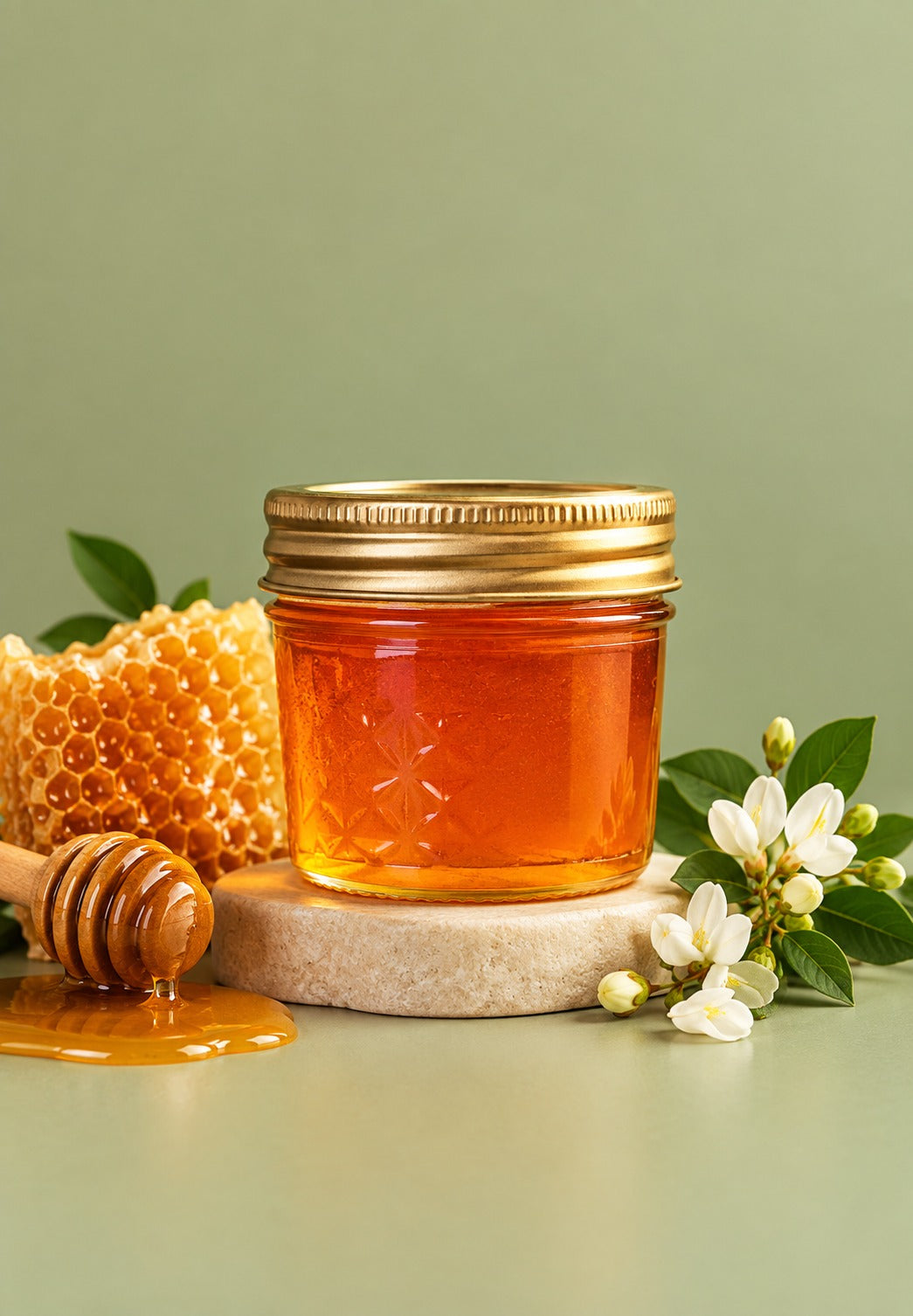 Cinnamon Gourmet Infused Honey | 4oz glass | Raw Pure Local | Artisan | Hand Crafted | Small Batch