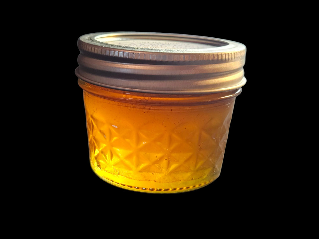 Lavender Gourmet Infused Honey | 4oz Glass Jar | Raw Pure Local | Organic | Artisan | Small Batch | Antioxidant | Sleep Gift | Sustainable
