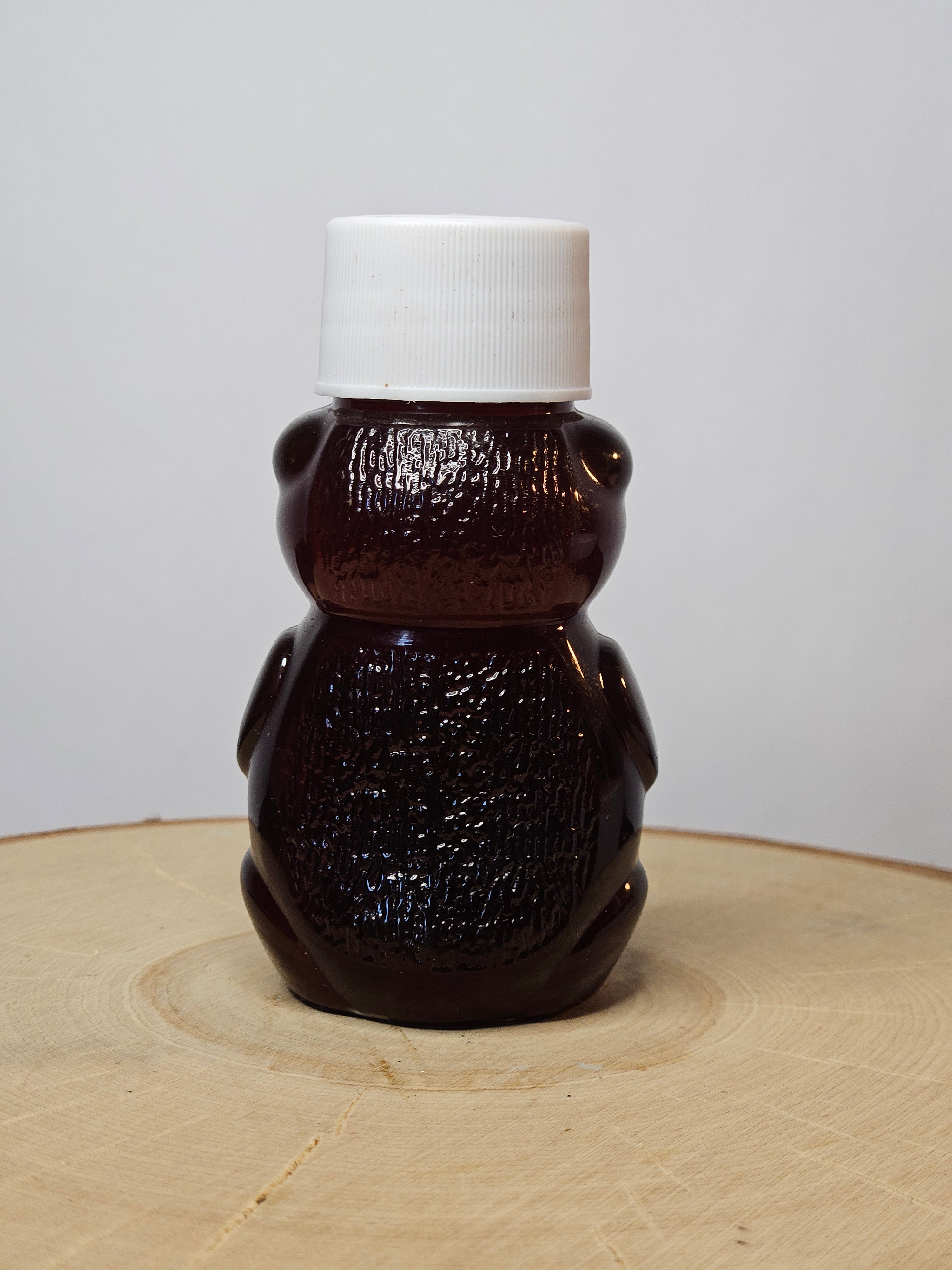 Hibiscus Gourmet Infused Honey | 2oz Mini Bear | Raw Pure Local | Floral | Artisan | Antioxidant | Small Batches