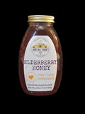 Elderberry Gourmet Infused Honey | 16oz glass jar | Raw Pure Local | Immune Support | Antioxidant | Small Batches | Gift | Sustainable